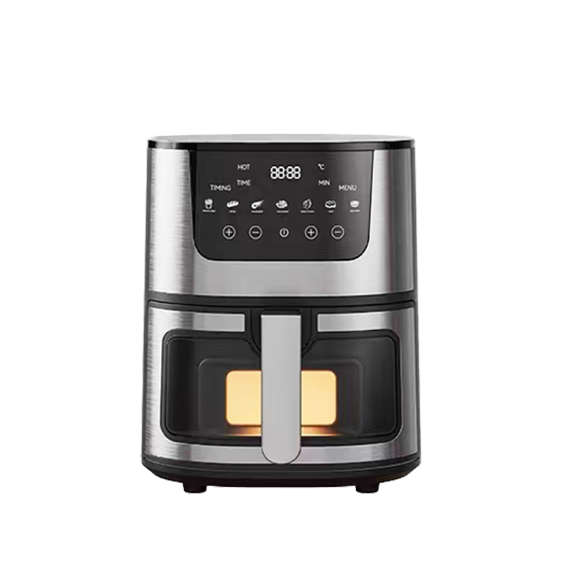 Gran oferta, freidora eléctrica Digital inteligente, freidora de aire eléctrica para el hogar, horno freidora de aire sin humo de gran capacidad