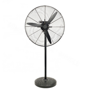 Fan derecha industrial eléctrica comercial del metal del pedestal de la fan de alta velocidad