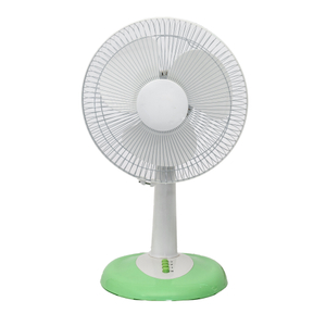 Fan material de la tabla de la fan del escritorio de la fan de los PP del color azul de 16 pulgadas sin contador de tiempo 
