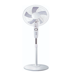 Estado portátil Home Office ventilador de soporte de 16 pulgadas con función giratoria