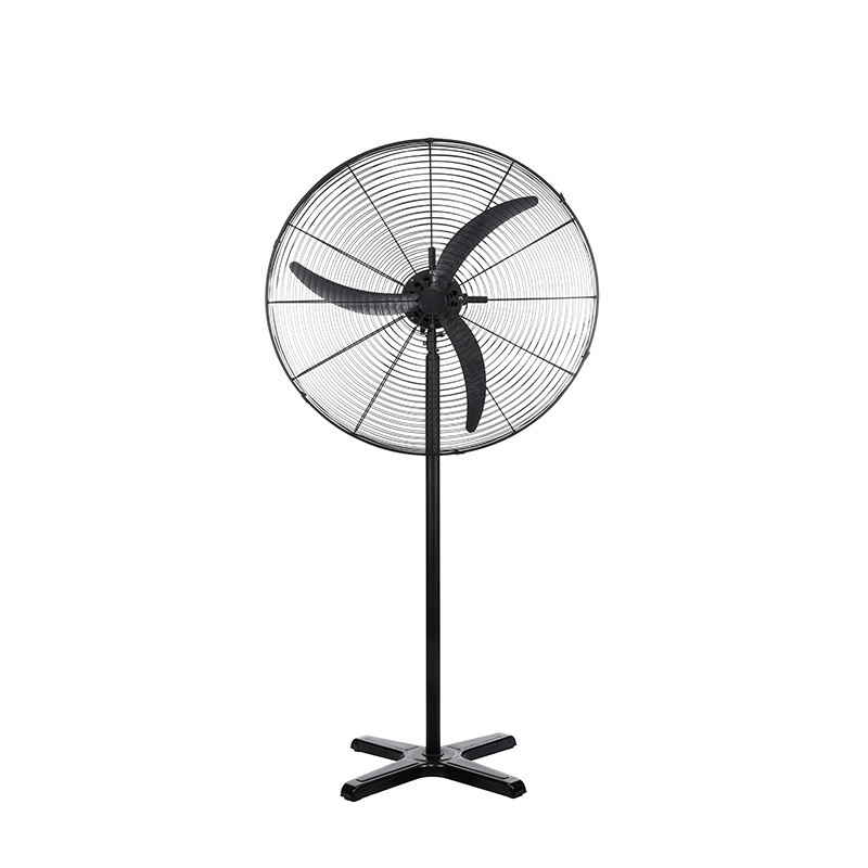 Ventilador de soporte industrial de 26 pulgadas para gran volumen de aire de almacén con certificado CE
