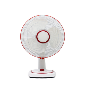 Ventilador de mesa con hoja de plástico para electrodomésticos de 12 pulgadas, el mejor precio AC DC