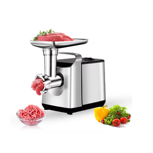 Picadoras de carne eléctricas, picadora de alimentos corporal de acero inoxidable, electrodoméstico de cocina 