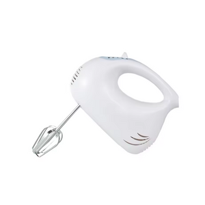 Electrodomésticos de cocina Batidora de mano para electrodomésticos con batidores cromados de 3 velocidades y ganchos para masa