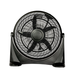 Comercial casero de 20 pulgadas, 360 grados con ventilador de piso con interruptor giratorio