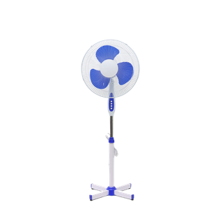 Modelo popular de Eurpose fan plástica del soporte de la fan eléctrica del pedestal de la fan del soporte de 16 pulgadas